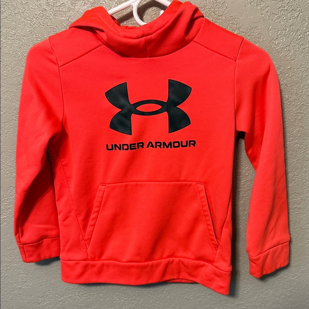 Under Armour Fleece® Big Logo Boys' Hoodie size youth small